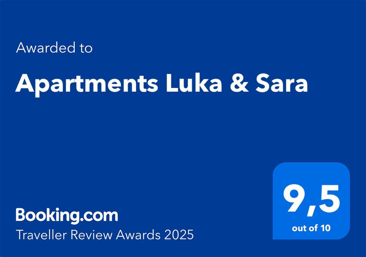 זאדאר Apartments Luka & Sara מראה חיצוני תמונה